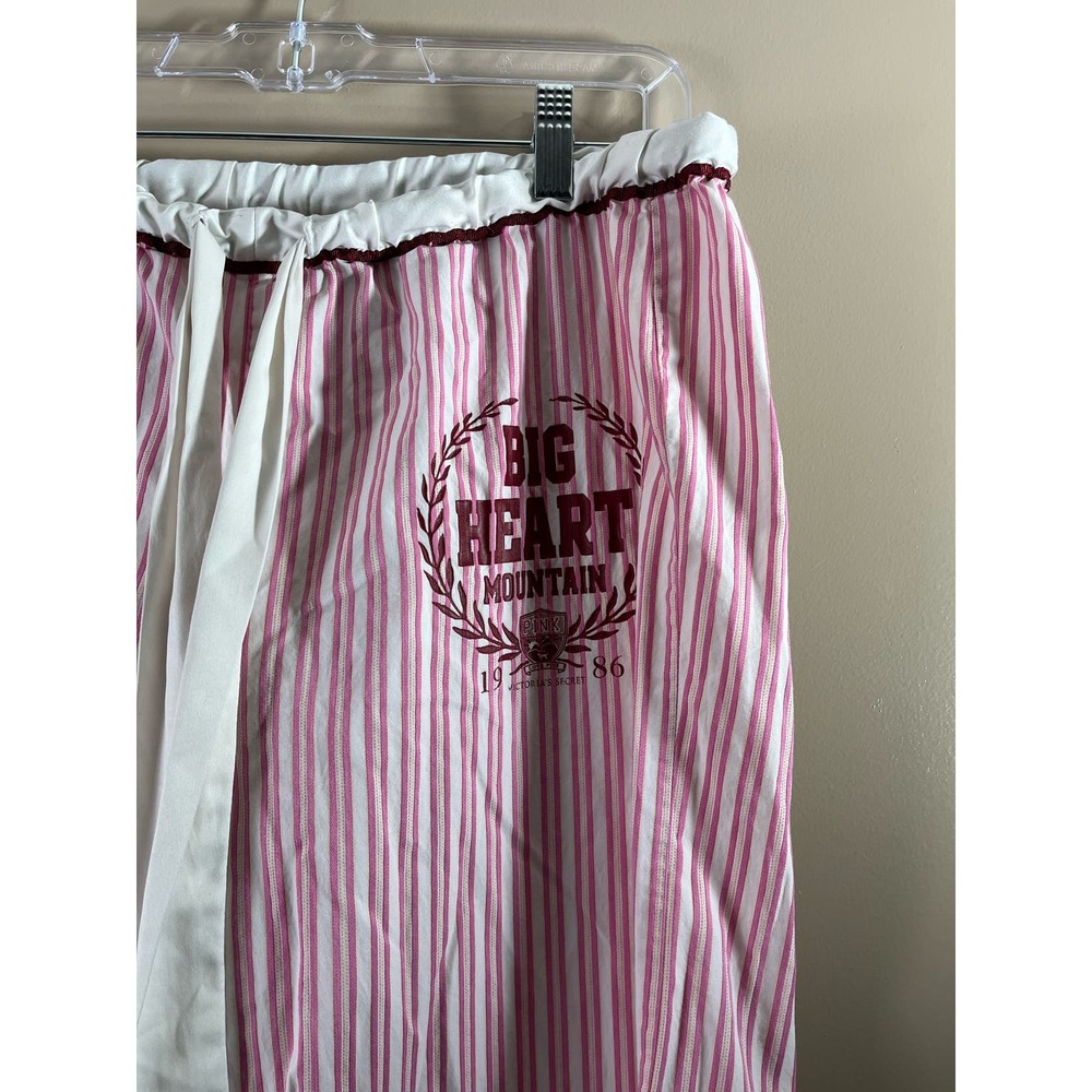 Pink Victoria Secret Stripe 100% cotton